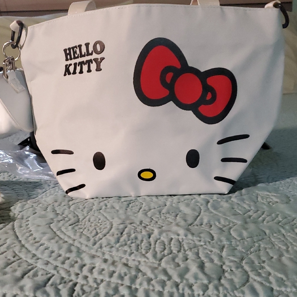 Hello Kitty Kids Bag Set - Cream and Red - Picture 3 of 7